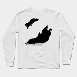 Inverted polar bears Long Sleeve T-Shirt